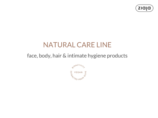 Natural Care Line Day and Night rituals