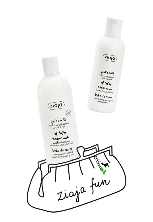Goat's Milk Hair Shampoo + Conditioner
