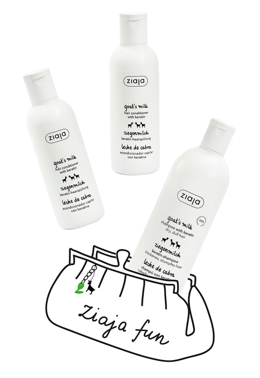 Goat's Milk Hair Shampoo + 2 Conditioners