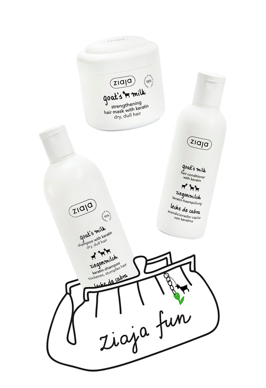 Goat's Milk Shampoo, Conditioner & Hair Mask