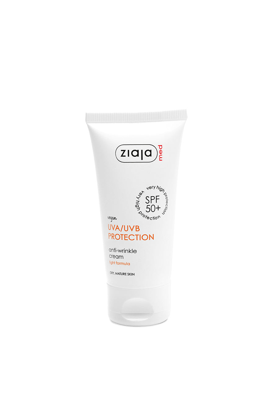 Ziaja Med Spf 50+ Anti-Wrinkle Cream / Dry,Mature Skin 50Ml