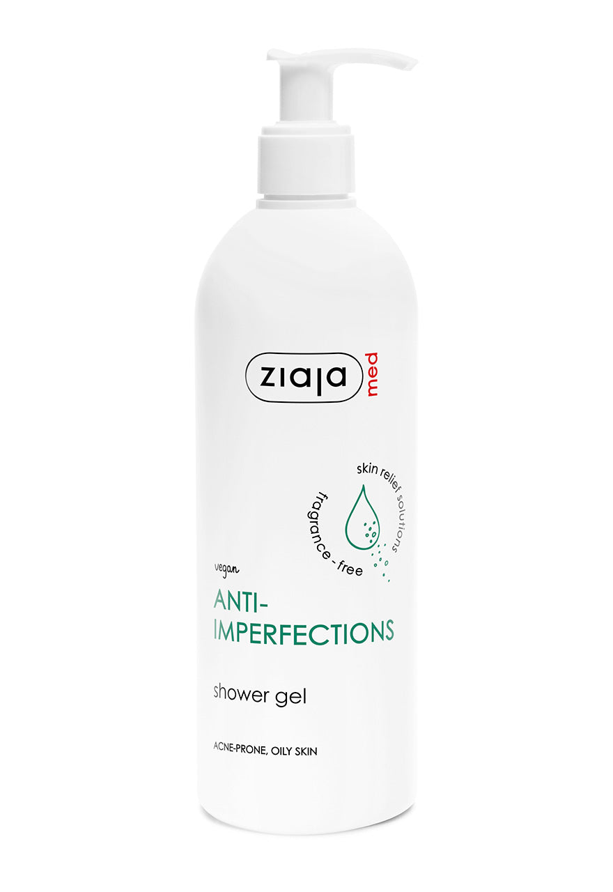 Ziaja Med anti-imperfections shower gel/dispenser 400ml