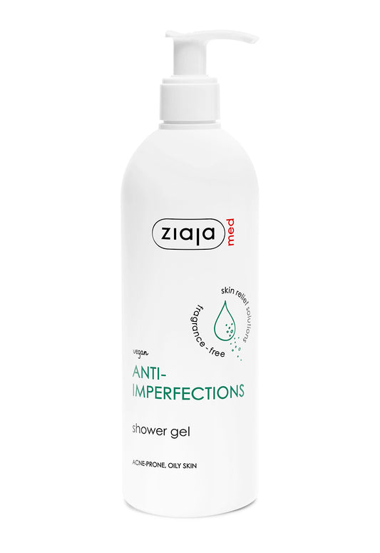 Ziaja Med anti-imperfections shower gel/dispenser 400ml