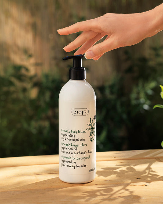Ziaja Avocado Oil Regenerating Body Lotion 400Ml