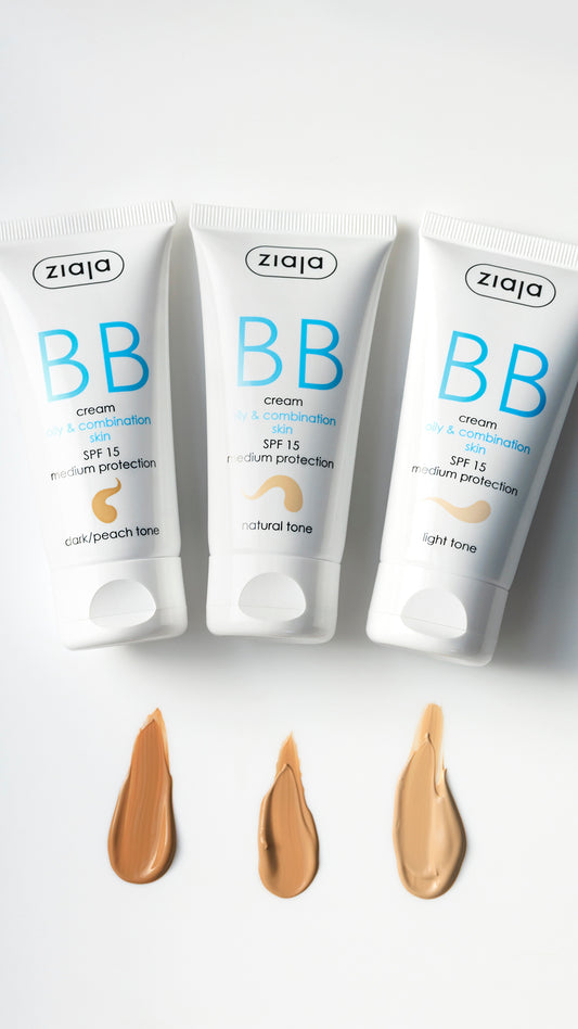 Ziaja Bb Cream For Oily & Combination Skin - Natural Tone 50 Ml