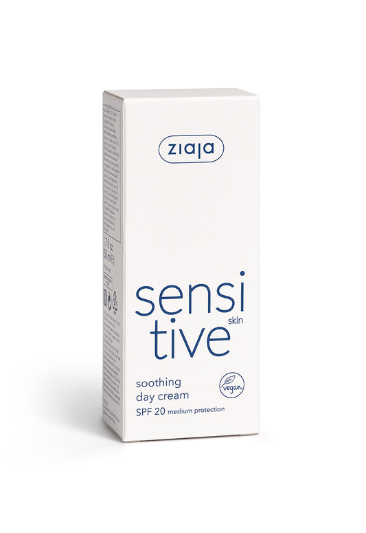 Ziaja Sensitive Skin Soothing Day Cream Spf20  50Ml