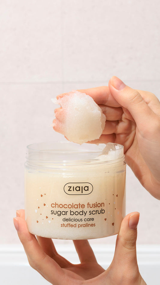 Ziaja Chocolate Fusion Sugar Body Scrub 300ML