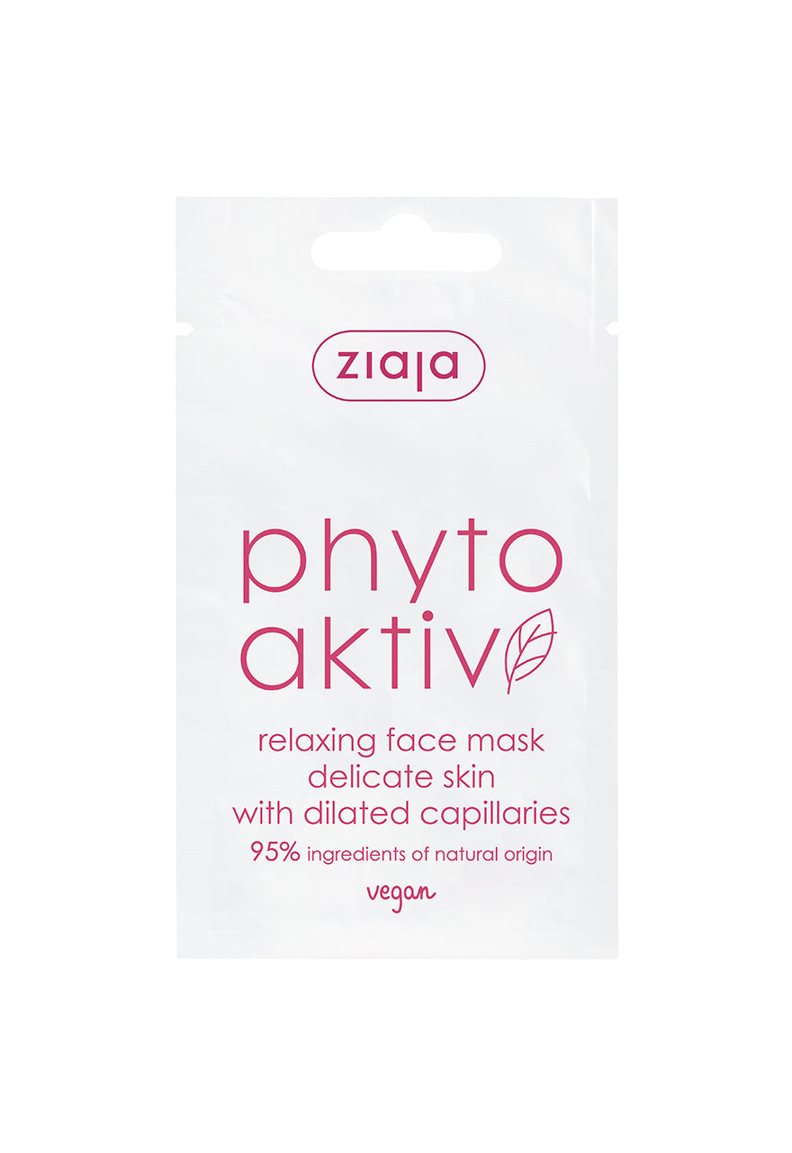 Ziaja Phytoaktiv Relaxing Face Mask 7ml – Ziajaonline