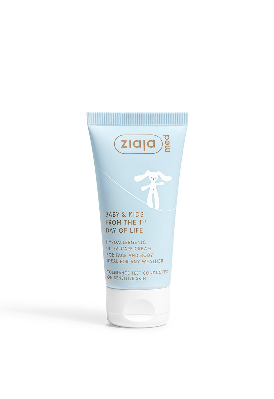 Ziaja Med Baby & Kids Ultra-Care Cream For Face And Body 50 Ml