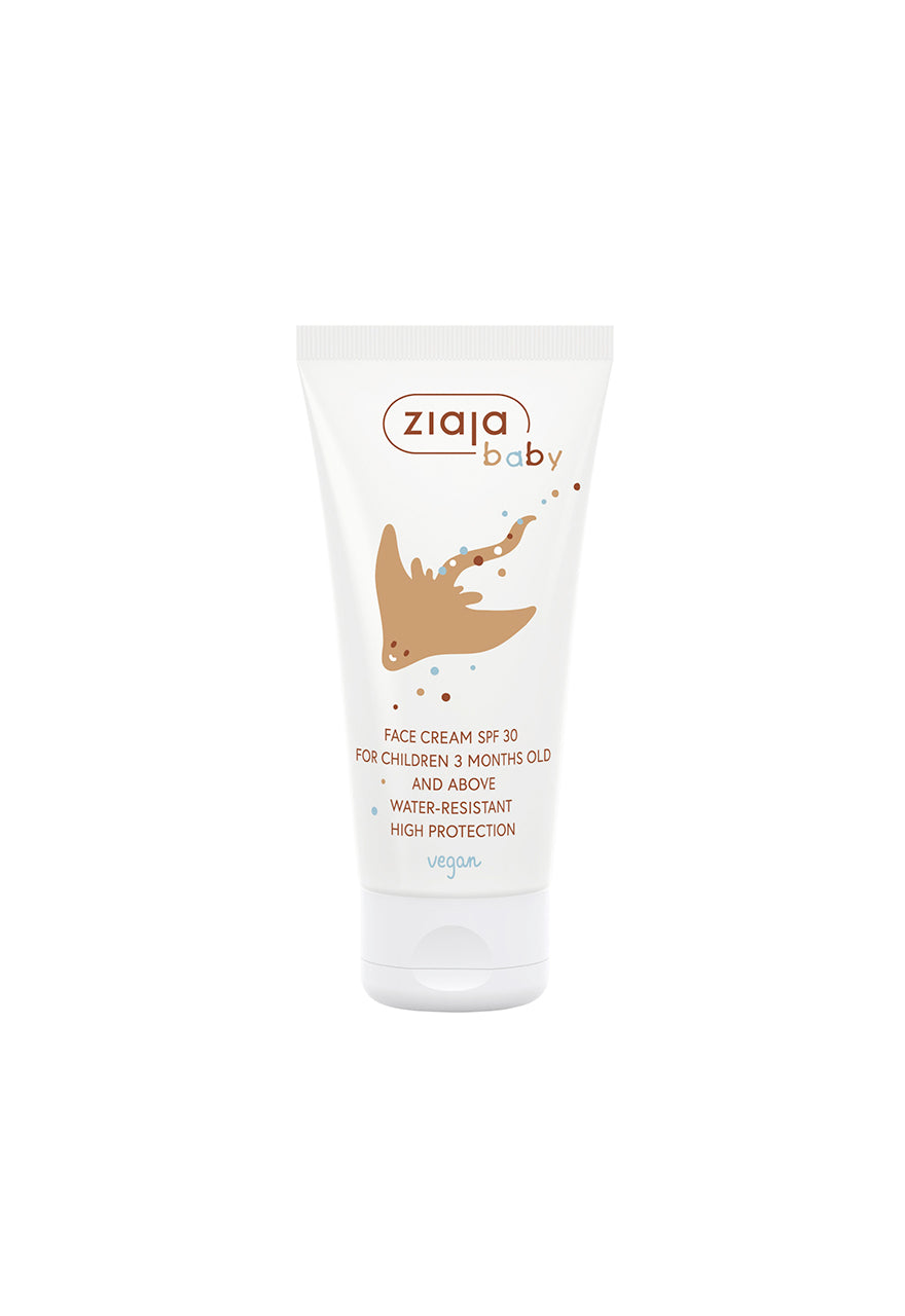 Ziaja Baby Face Cream Spf 30 Water Resistant 50ml