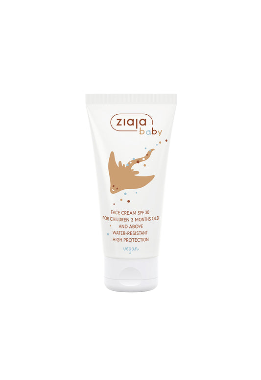 Ziaja Baby Face Cream Spf 30 Water Resistant 50ml