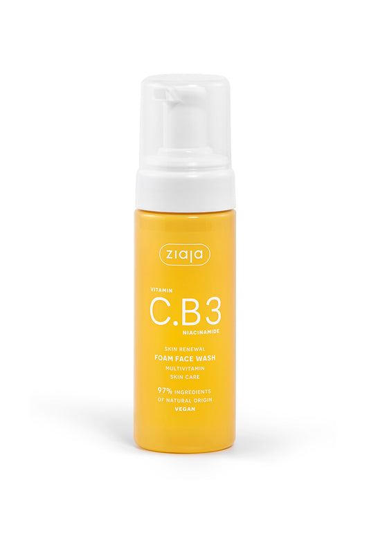 Ziaja Vitamin C.B3 Niacinamide Foam Face Wash 150 ml