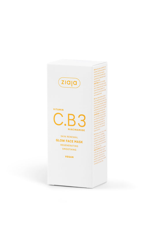 Ziaja Vitamin C.B3 Niacinamide Glow Face Mask 50 ml