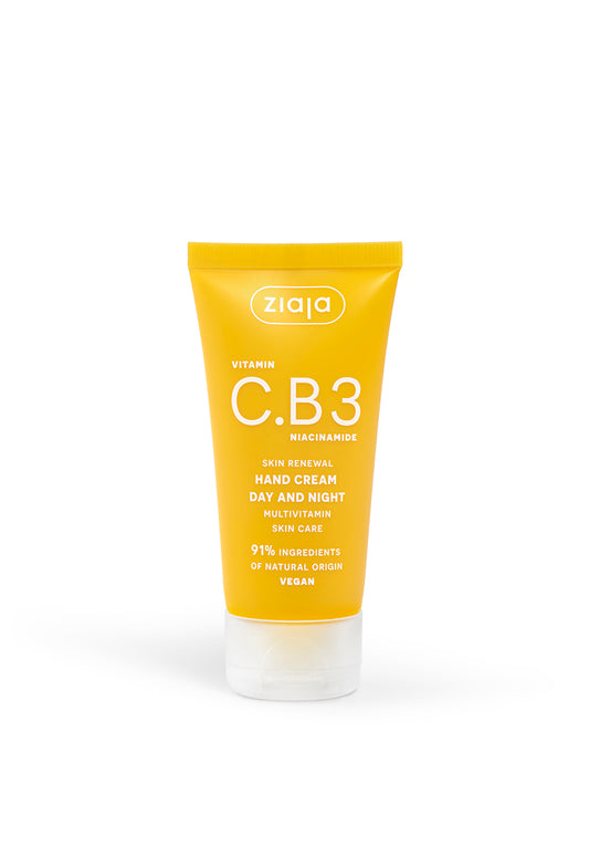 Ziaja Vitamin C.B3 Niacinamide Hand Cream 50 ml