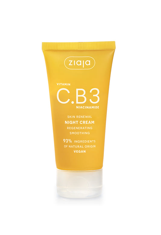 Ziaja Vitamin C.B3 Niacinamide Smoothing–Regenerating Night Cream 50ml