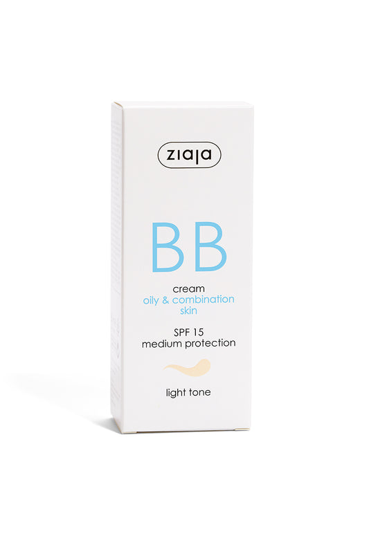 Ziaja Bb Cream For Oily & Combination Skin - Light Tone 50 Ml