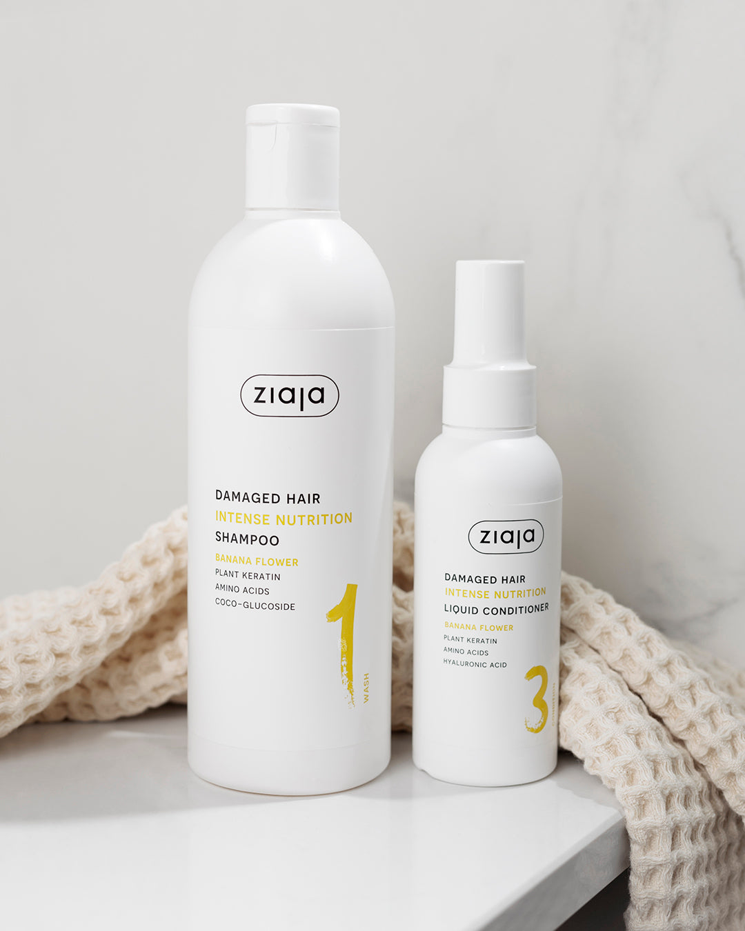 Ziaja Banana Flower Nourishing Shampoo 400ml