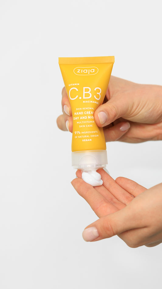 Ziaja Vitamin C.B3 Niacinamide Hand Cream 50 ml