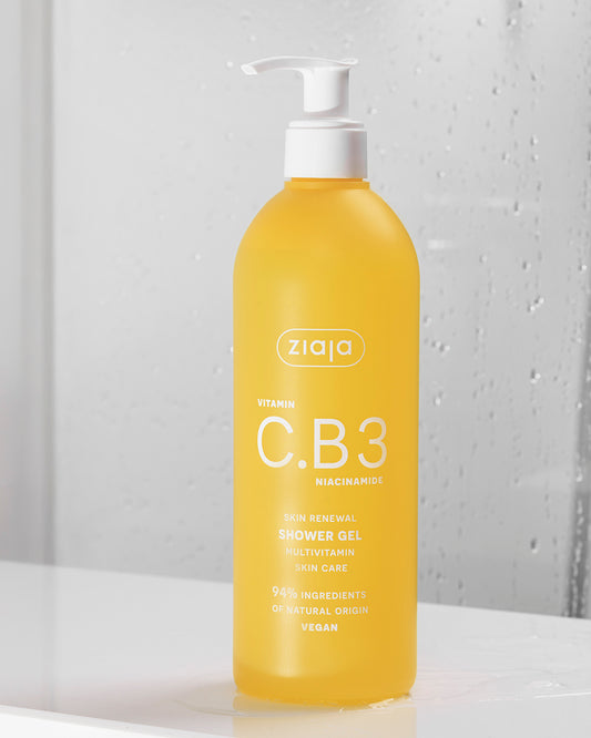 Ziaja Vitamin C.B3 Niacinamide Shower Gel 400 ml