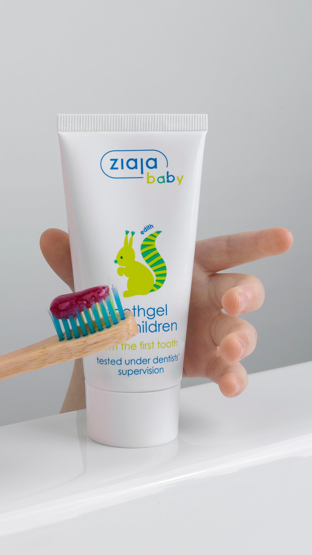 Ziaja Baby Toothgel For Children Fluoride Free 50ml