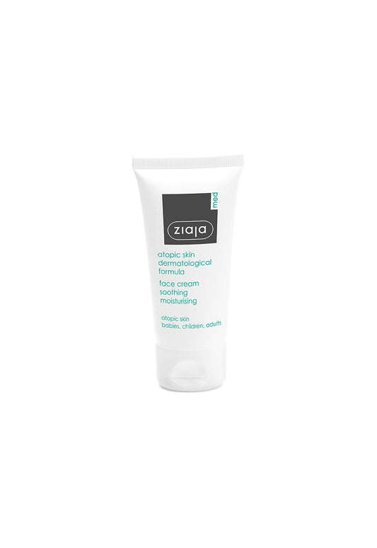 Ziaja Med Atopic Skin Face Cream Soothing Moisturising 50Ml