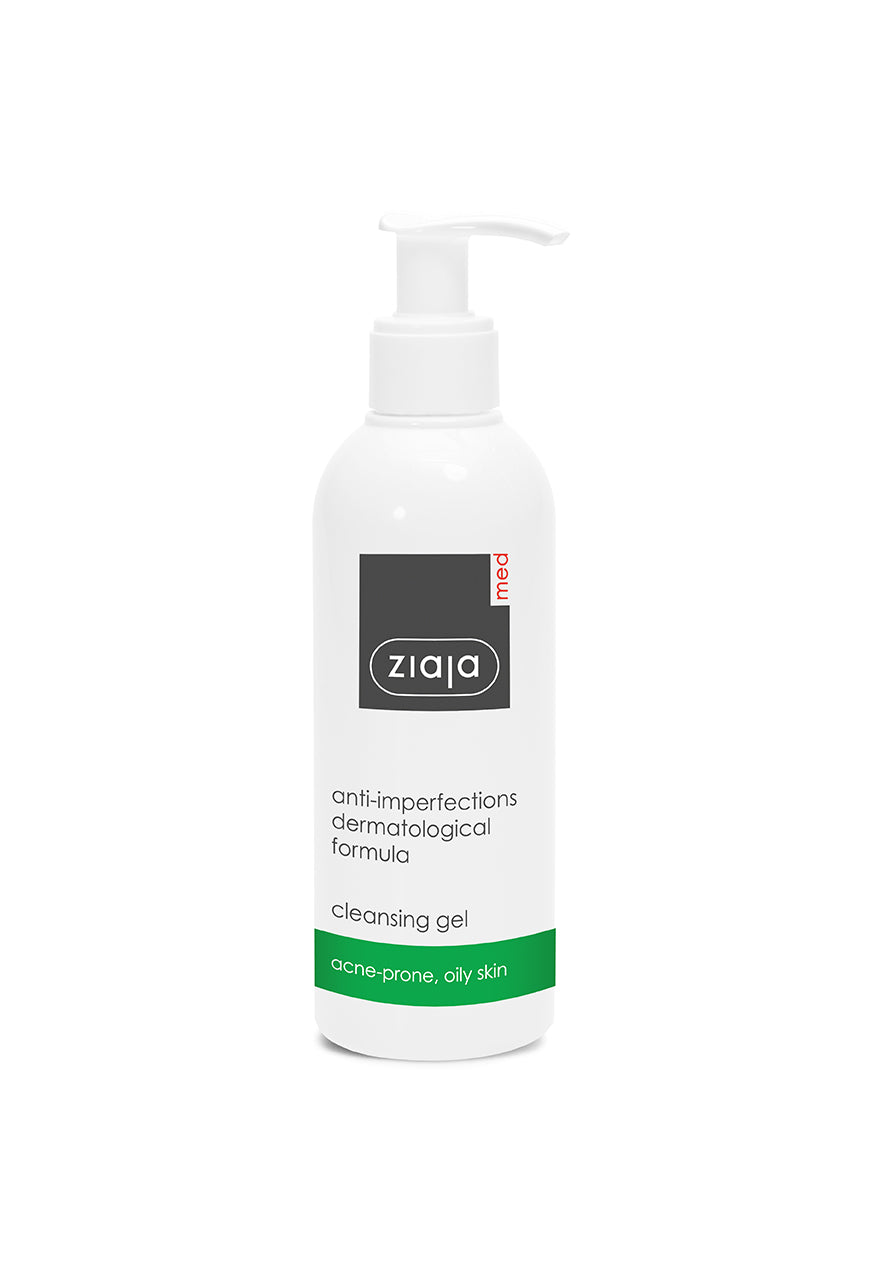 Ziaja Med Anti-Imperfections Cleansing Gel 200Ml – Ziajaonline