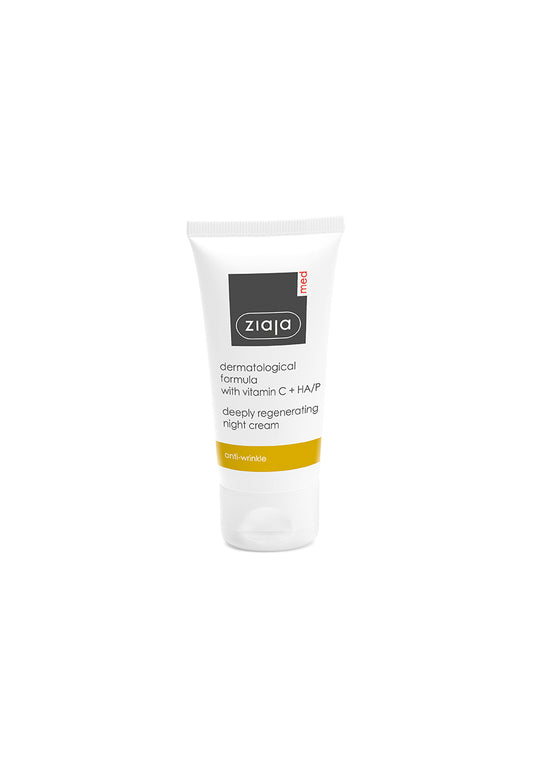 Ziaja Med Formula With Vitamin C Regenerating Night Cream 50Ml