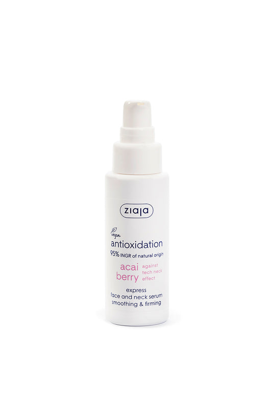 Ziaja Acai Berry Express Face And Neck Serum Smoothing & Firming 50 Ml