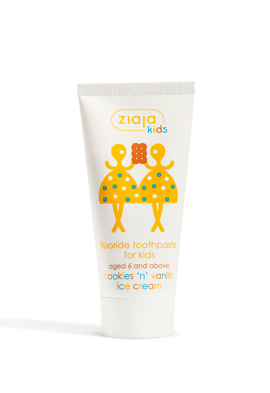 Ziaja Kids Toothpaste For Kids CookiesNVanilla Ice Cream 50Ml