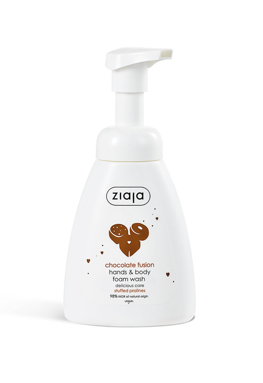 Ziaja Chocolate Fusion Hands & Body Foam Wash 250ML