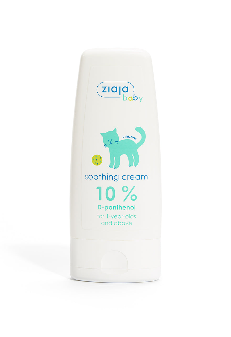 Ziaja Baby Soothing Cream 10% D-Panthenol  For 1 Year Old And Older 60Ml