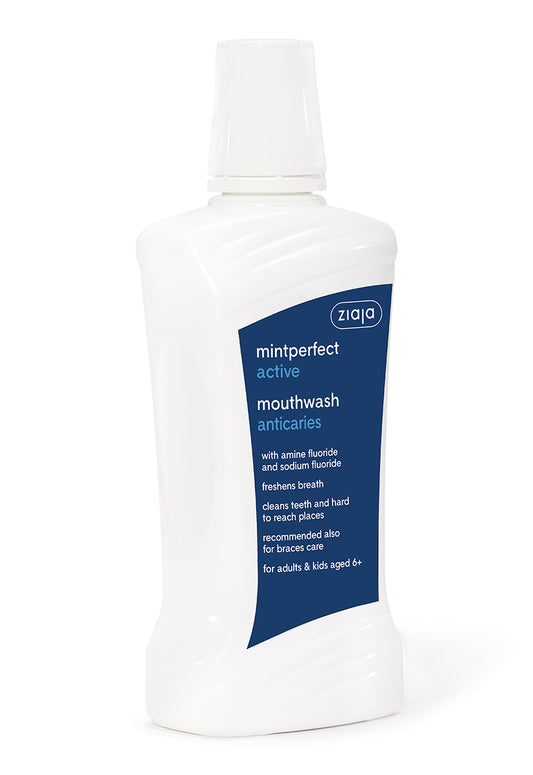 Ziaja Mintperfect Active Anticaries Mouthwash 500Ml