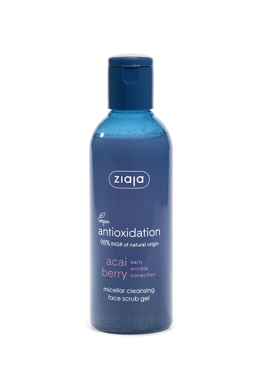 Ziaja Acai Berry Micellar Face Cleansing Scrub Gel 200Ml