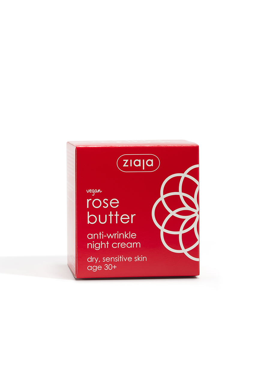 Ziaja Rose Butter Anti-Wrinkle Night Cream 50Ml
