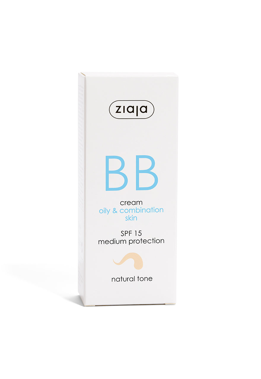 Ziaja Bb Cream For Oily & Combination Skin - Natural Tone 50 Ml