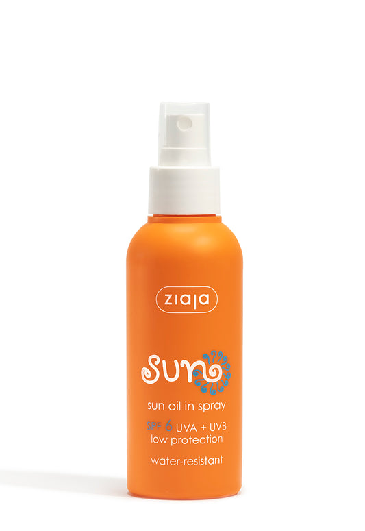 Ziaja Sun Oil In Spray Spf 6 125Ml