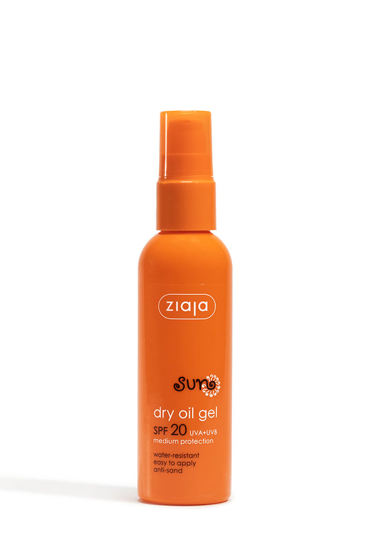 Ziaja Sun Dry Oil Gel Spf 20 90Ml