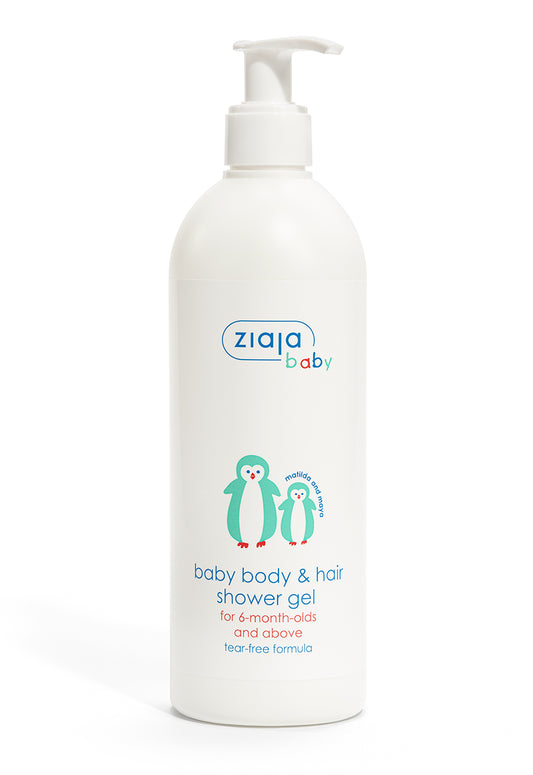 Ziaja Baby Body & Hair Shower Gel For 6 Months And Above 400Ml