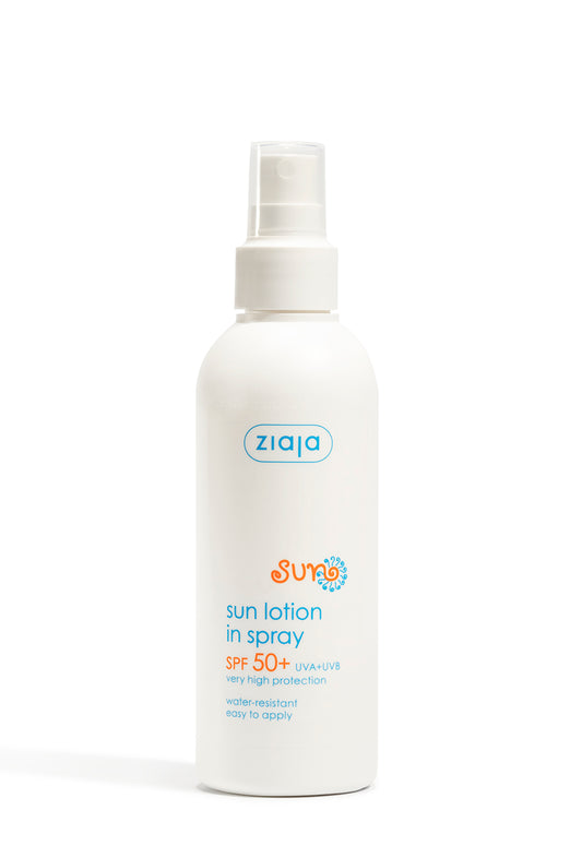 Ziaja Sun Moisturising Body Lotion In Spray Spf 50+ 170 Ml