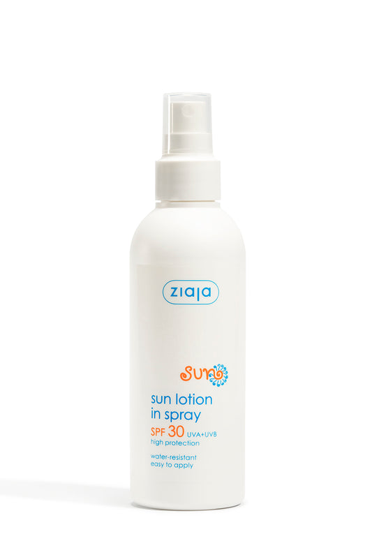 Ziaja Sun Lotion In Spray Spf 30 170Ml