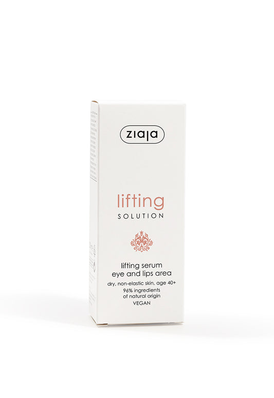 Ziaja Lifting Solution Eye and Lip Serum 40+ 30Ml