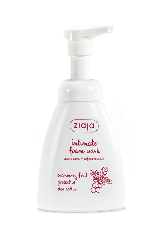 Ziaja Intimate Foam Wash Cranberry Fruit Protective/Disp 250Ml