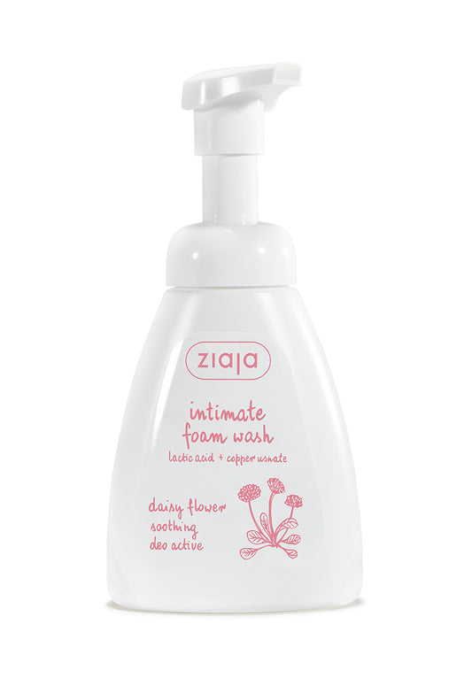 Ziaja Intimate Foam Wash Daisy Flower Soothing/Dispenser 250Ml