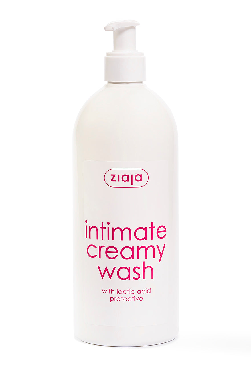 Ziaja Intimate Creamy Wash With Lactic Acid – Dispenser 500Ml
