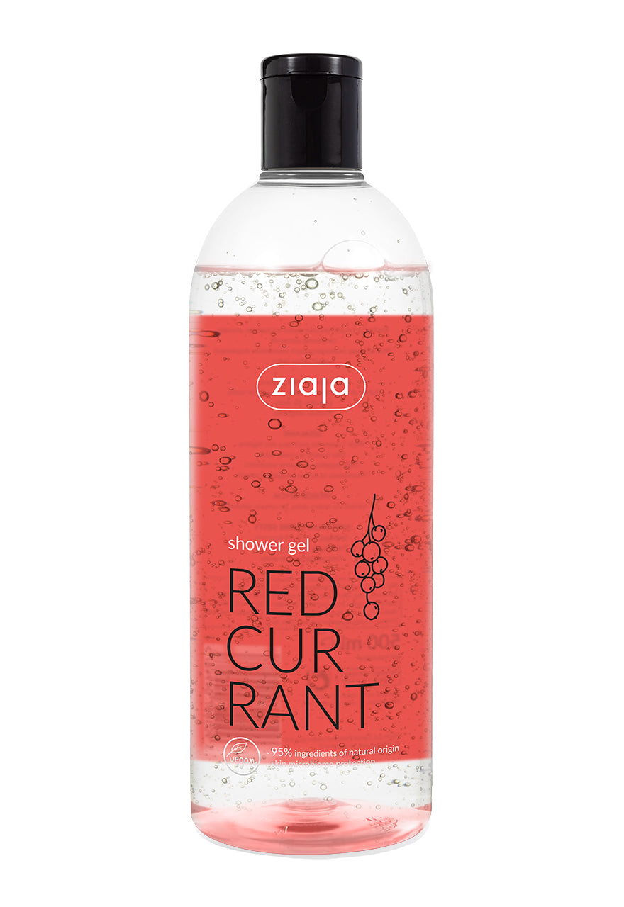 Red on sale shower gel