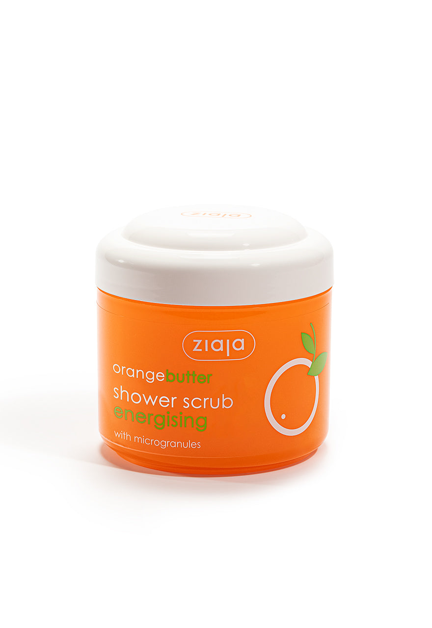 Ziaja Orange Butter Energising Shower Scrub with Microgranules 200Ml