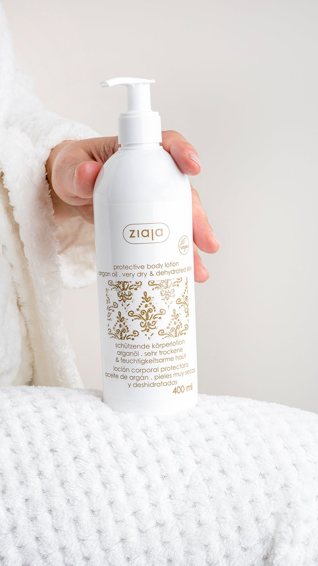 Ziaja Argan Oil Protective Body Lotion 400ml – Ziajaonline
