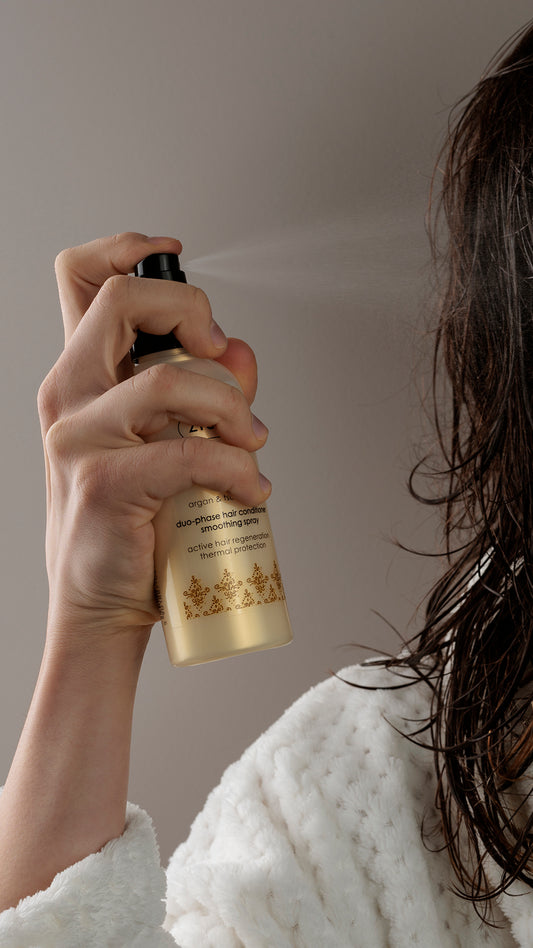 Ziaja Argan & Tsubaki Oils Duophase Hair Conditioner Smoothing Spray 125 Ml
