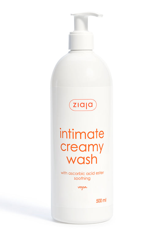 Ziaja Intimate Creamy Soothing Wash with Ascorbic Acid 500ml