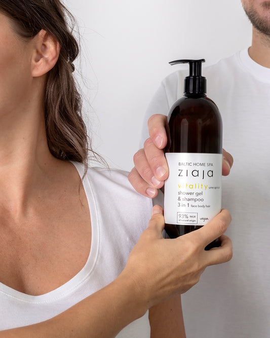 Ziaja Baltic Home Spa Vitality Shower Gel And Shampoo 3 in 1 500ml